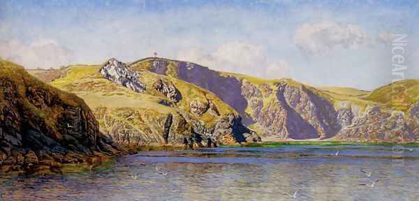 Coast Scene With Calm Sea - view 1