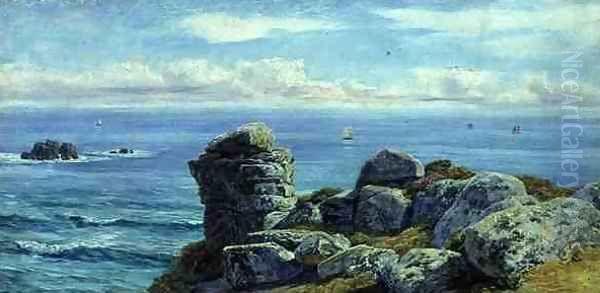 On the Cornish Coast, or Port Gwarra, 1880 - view 1