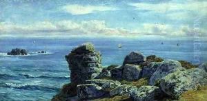 On the Cornish Coast, or Port Gwarra, 1880