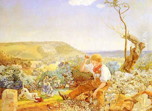 The Stonebreaker, c.1857-58 by John Edward Brett