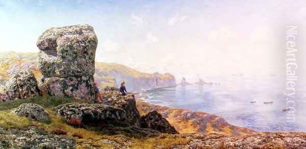 Golden Prospects, St. Catherine's Well, Land's End, Cornwall 1881 - view 1