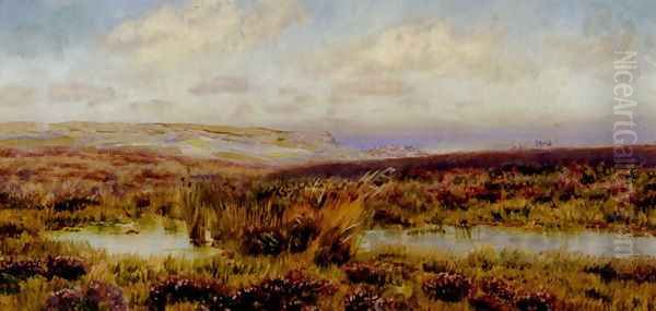 Sketch of Fylingdales Moor - view 1