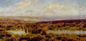 Sketch of Fylingdales Moor by John Edward Brett