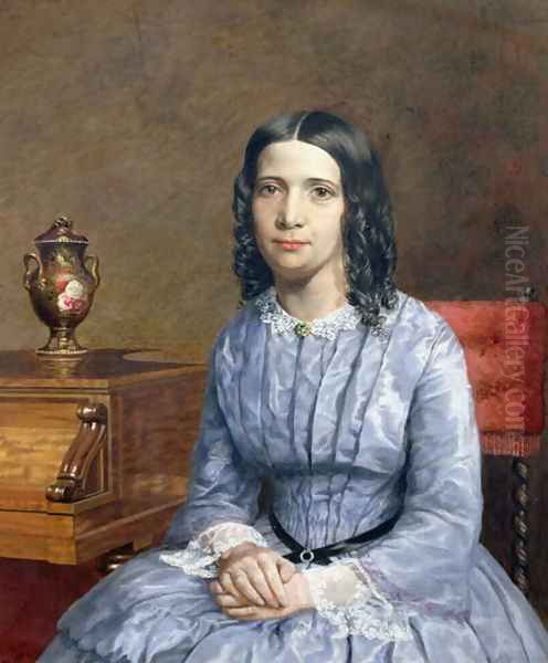 Portrait of Matilda Bury 1855 - view 1