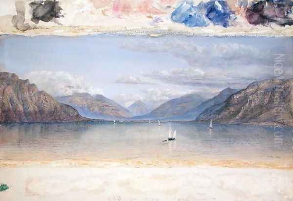 The Mountains of St. Gingolph 1861 - view 1
