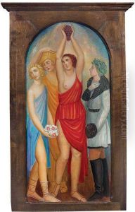 Les Quatre Saisons by Angel Zarraga Arguelles