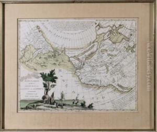 Nuovescoperte De' Russi Al Nord Del Mare Del Sud Si Nell'asia, Chenell'america - view 1