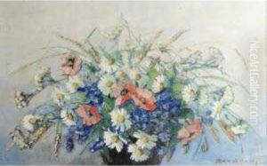 Szeslaw . Fleurs Des Champs by Czeslaw Zawadzinski