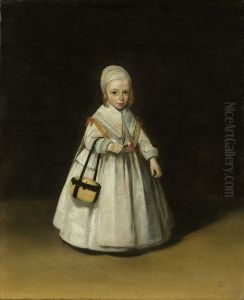 Helena van der Schalcke as a Child c. 1644 by Gerard Ter Borch