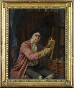 Self- Portrait by Gerrit Zegelaar