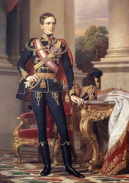 Portrait of Emperor Franz Joseph I 1853 - view 1