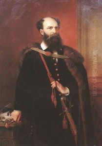 Batthyany Lajos grof, 1840 by Miklos Barabas