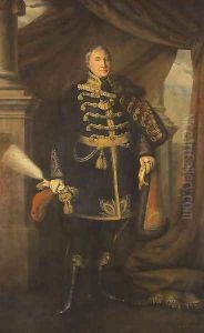 Portrait of János Buttler 1836 by Miklos Barabas