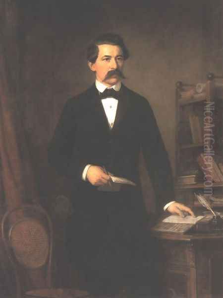 Arany János portréja, 1884 - view 1