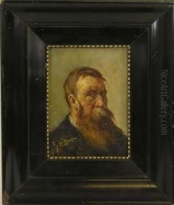 Portrait Eines Bartigen Mannes by Philipp Zeltner