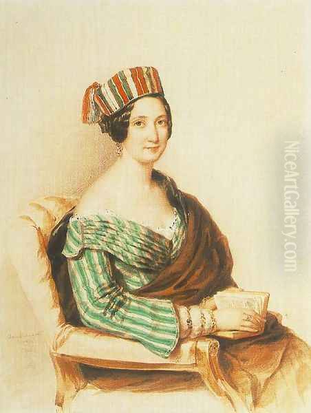 No csikos ruhaban, 1844 - view 1