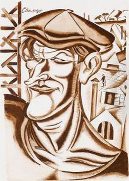 Two Caricature Drawings - view 1