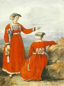 Nettunoi nok, 1835 by Miklos Barabas