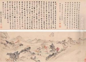 Viewing Steles In Heshuo by Pan Zengying