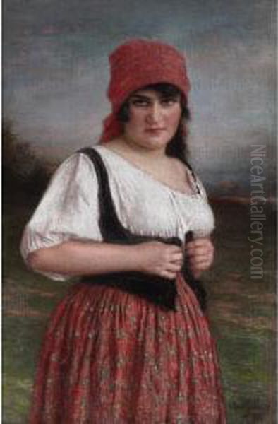 Peasant Girl - view 1