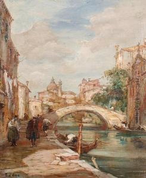 A Backwater, Venice - view 1