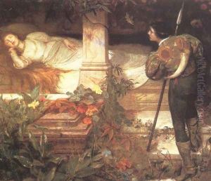 Sleeping Beauty by Edward Frederick Brewtnall