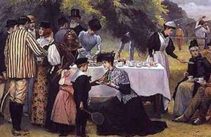 Wimbledon Tennis Party