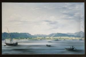 Veduta Di Palermo Dalla Marina by Francesco Zerillo