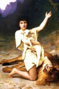 The Shepherd David by Elizabeth Jane Gardner Bouguereau