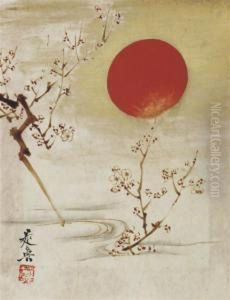 Miniature Album Of Lacquer Paintings