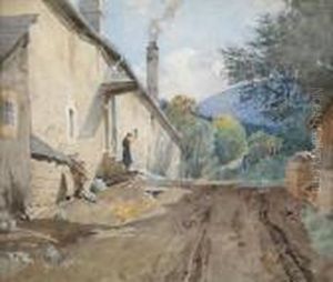 "farm Buildings Belonging Tothe Monastery ..." by Eduard Zetsche