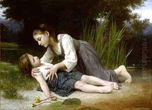 LImprudente by Elizabeth Jane Gardner Bouguereau