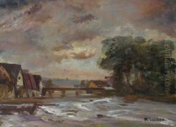 Isarbrucke Bei Munchen - view 1