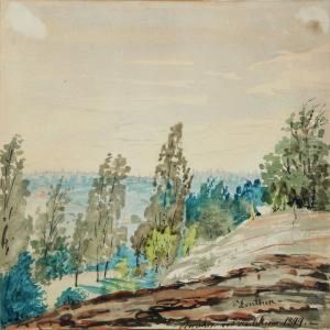 Stor Skov Ved Karlskrona by Christian Olavius Zeuthen