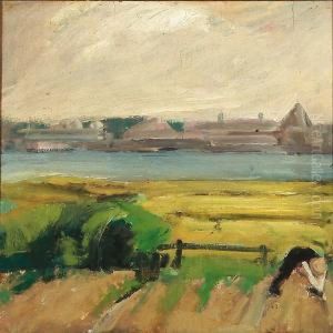 Landscape. by Ernst Zeuthen