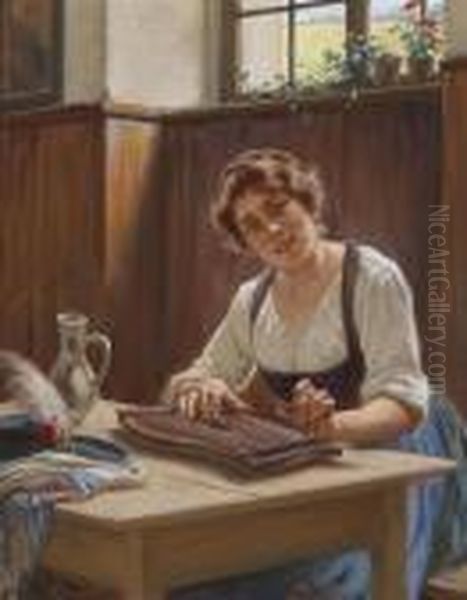 Zither Player From Aussee - view 1