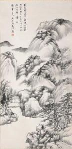 Landscape by Gu Heqing
