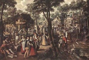 Village Feast by Joachim Beuckelaer