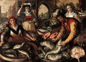 The Four Elements: Water 1569 by Joachim Beuckelaer