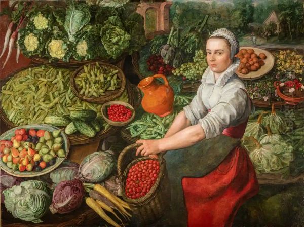 The Vegetable Seller - view 1
