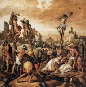 Christ on the Cross by Joachim Beuckelaer