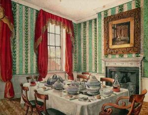 Our Dining Room at York, 1838 by Mary Ellen Best