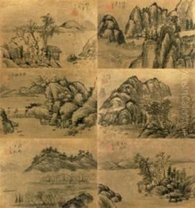Rural Scenes by Zhang Zhiwan
