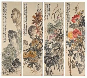 Flowers Of The Four Seasons by Zhao Yunhuo