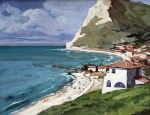 The Beach Near Kavarna by Mario Zhekov