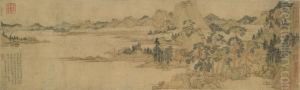 Leisure Moment In A Quiet Valley by Zhengming Wen