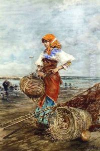 Gathering Cockles at the Seashore