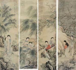Beauties Of The Four Seasons by Pan Zhenyong