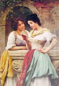 Shared Correspondance by Eugene de Blaas