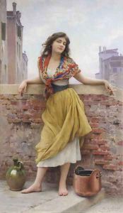Die Wassertragerin (The Watercarrier) by Eugene de Blaas